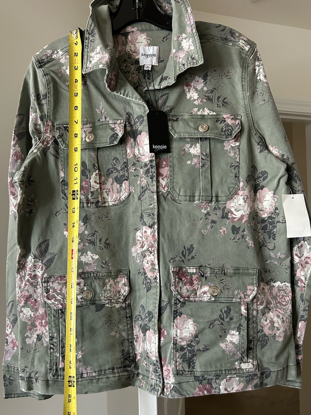 KENSIE Floral Jacket NWT - Picture 5 of 6